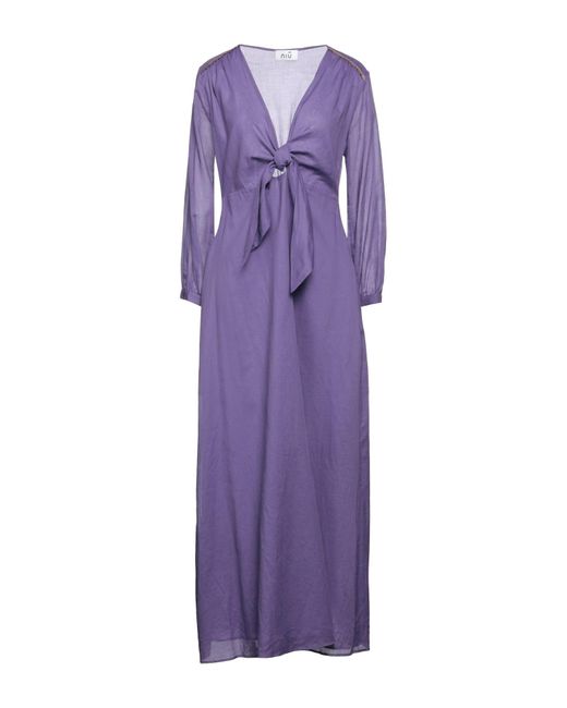 Niu Purple Maxi Dress