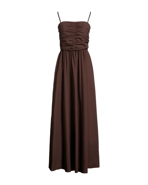 ViCOLO Brown Maxi Dresses