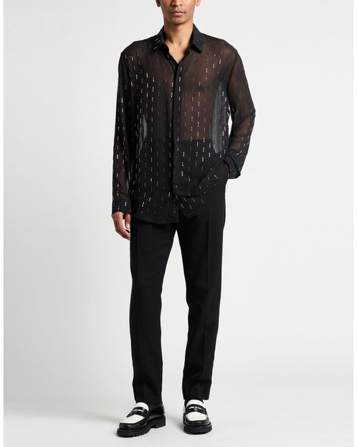 Patrizia Pepe Black Shirts for men
