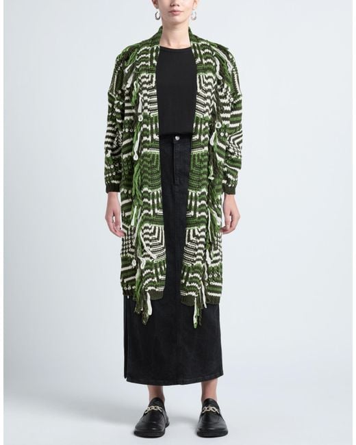 CROCHÈ Green Cardigan