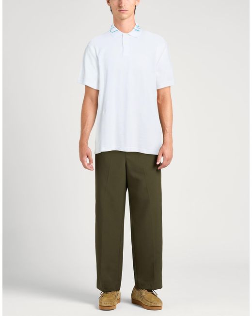 Just Cavalli White Polo Shirt Cotton for men