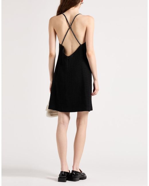 Sandro Black Mini Dress