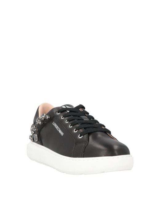 Lorenzo Mari Black Sneakers