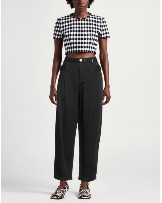 High Black Trouser