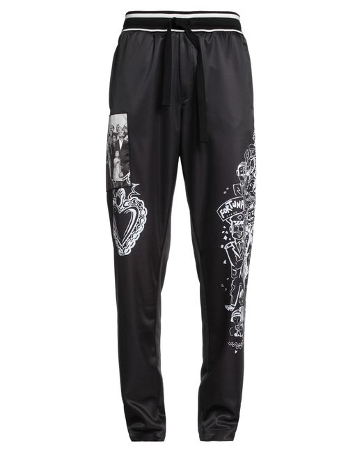 Dolce & Gabbana Black Pants for men