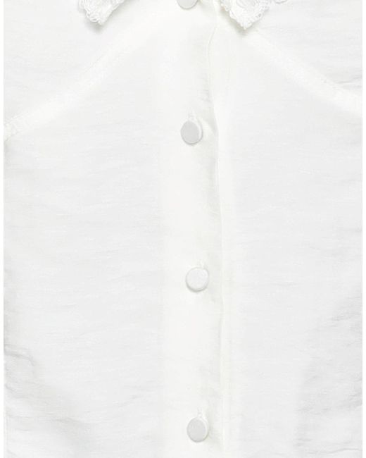Sandro White Shirt