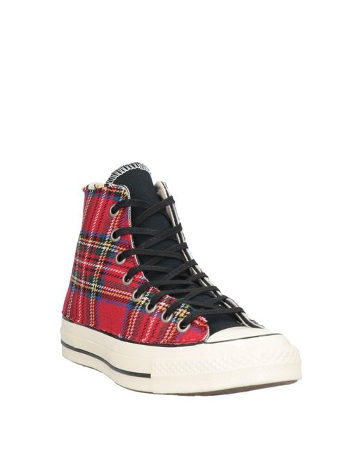 Converse Red Trainers