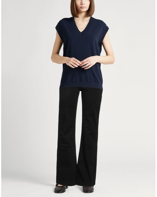 Trussardi Black Jeans Cotton, Elastane