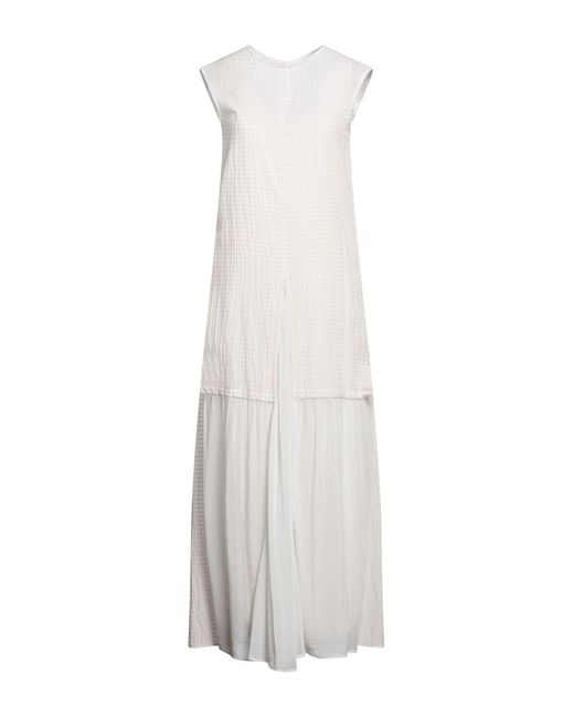 Alysi White Maxi Dress