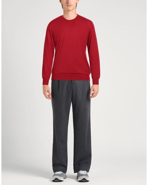 Pullover Fedeli de hombre de color Red