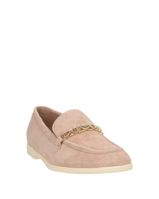 Baldinini Natural Loafers Leather