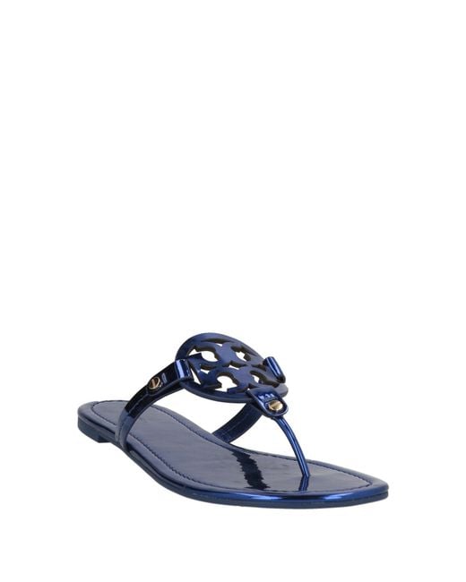 Tory Burch Blue Thong Sandal
