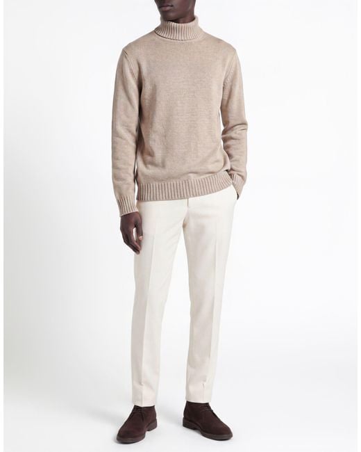 Alpha Studio Green Turtleneck for men