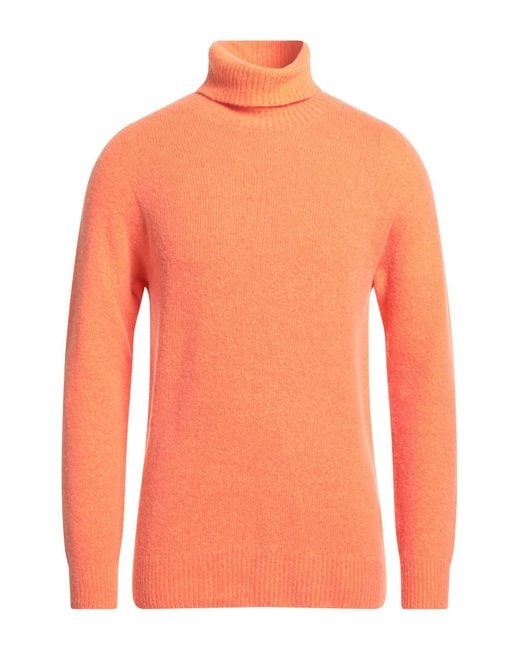 Macchia J Orange Turtleneck for men