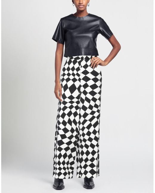 MM6 by Maison Martin Margiela White Trouser