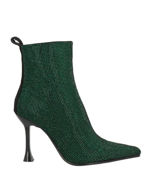 Manufacture D'essai Green Ankle Boots