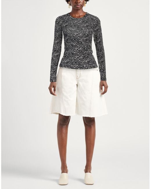 Rag & Bone Black T-Shirt Modal, Elastane