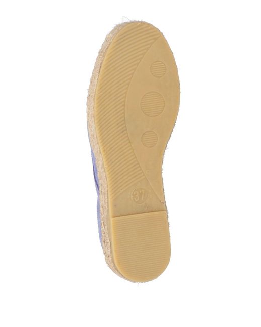 Fly London Purple Espadrilles Leather