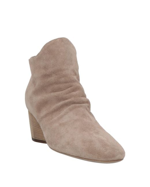 Officine Creative Brown Ankle Boots Leather