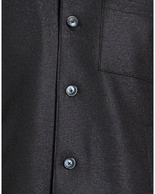 Herno Black Resort Jacket Virgin Wool for men