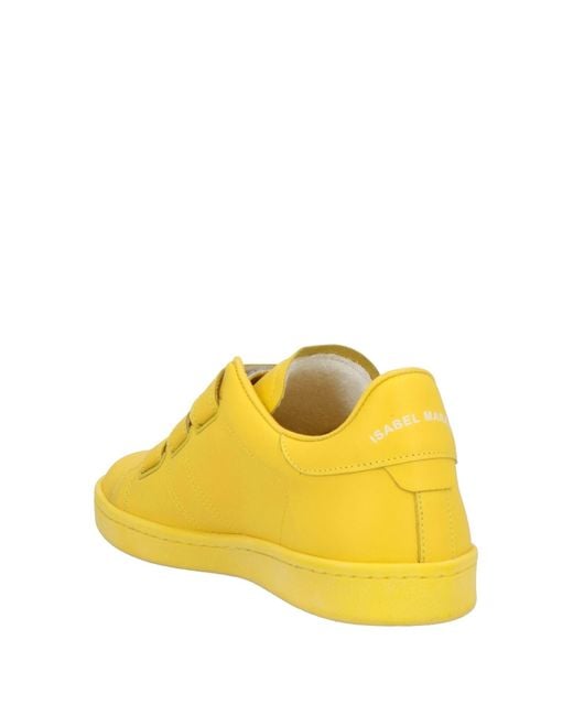 Isabel Marant Yellow Trainers