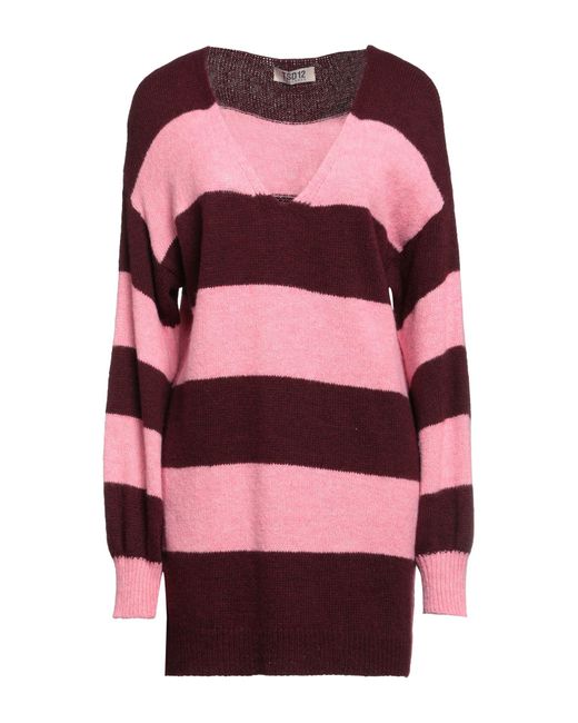 Tsd12 Pink Sweater Acrylic, Polyamide, Wool, Viscose