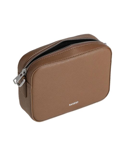 Borse A Tracolla di Sandro in Brown da Uomo