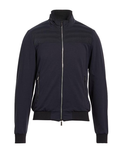 Moorer Blue Jacket Cotton for men