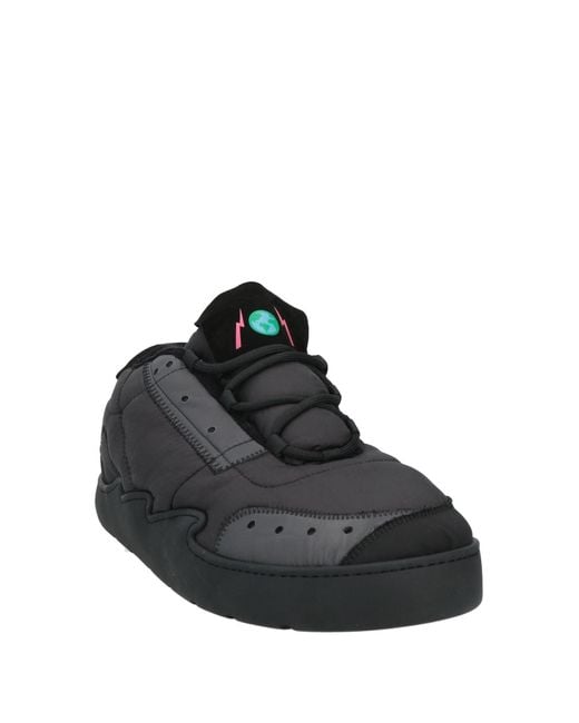 Members of The Rage Black Sneakers Textile Fibers for men
