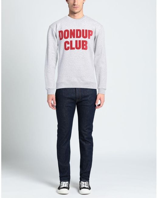 Dondup White Sweatshirt for men