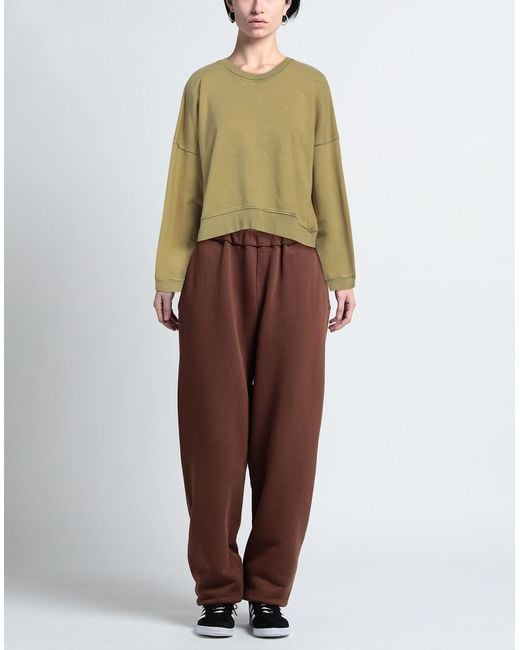 Aspesi Green Sweatshirt Cotton