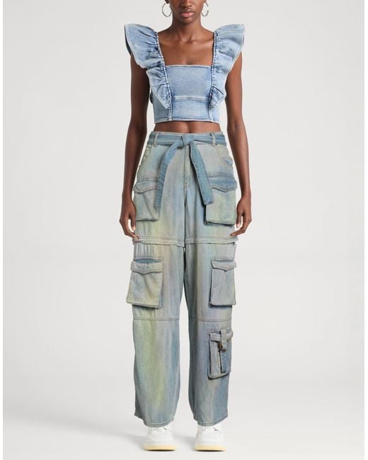 Pinko Blue Denim Jeans Cotton