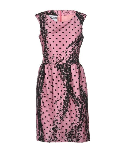 Moschino Purple Mini Dress
