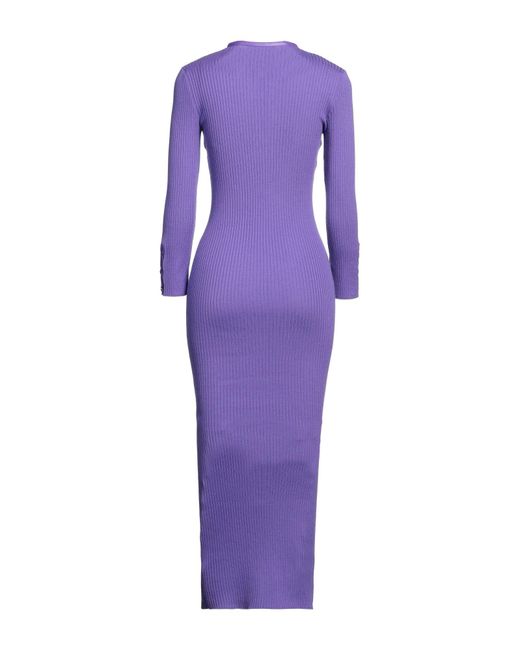 Moschino Purple Maxi Dress
