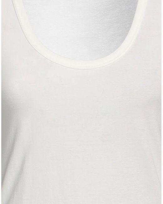 Camiseta de tirantes Jil Sander de color White