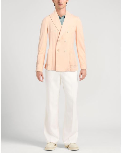 Circolo 1901 Natural Blazer Cotton, Elastane for men