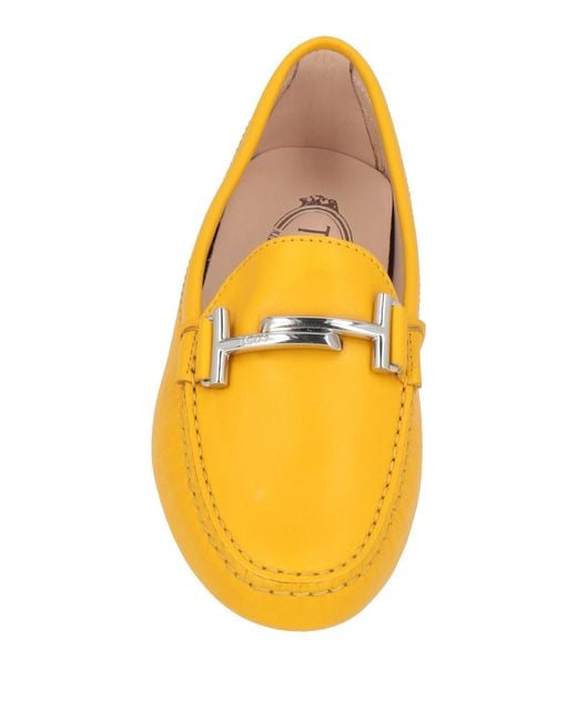 Tod's Yellow Loafer