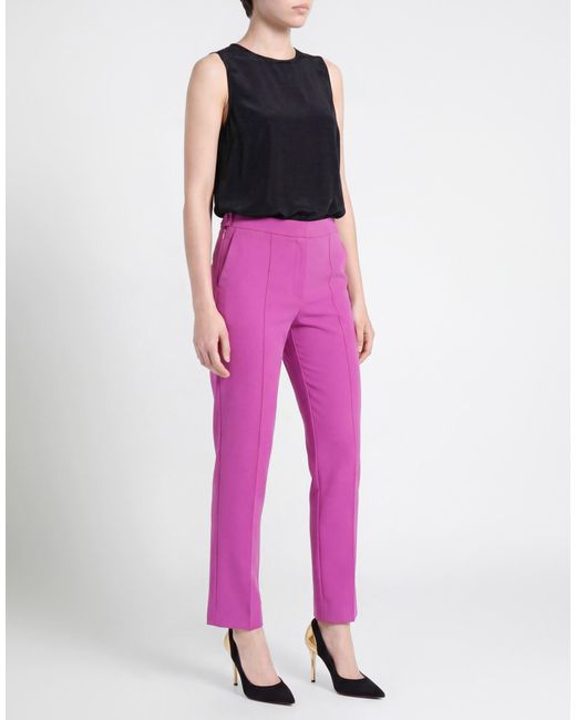 Patrizia Pepe Pink Pants Recycled Polyester