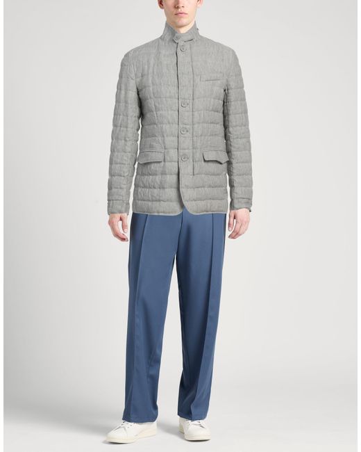 Herno Gray Puffer for men