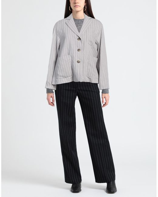 Kiltie Gray Light Blazer Viscose, Polyester