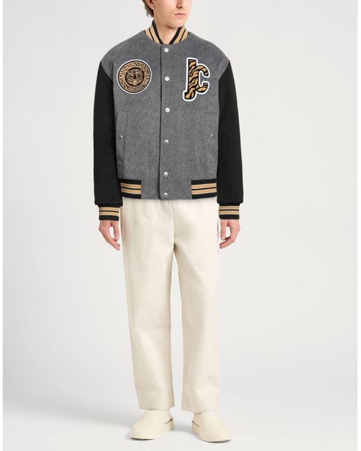 Just Cavalli Gray Jackets for men