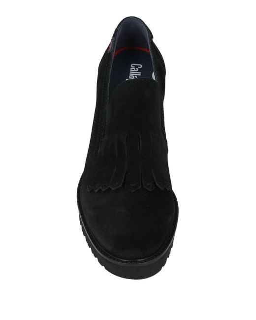 Callaghan Black Loafers