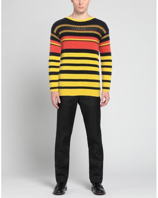 Drumohr Yellow Sweater for men