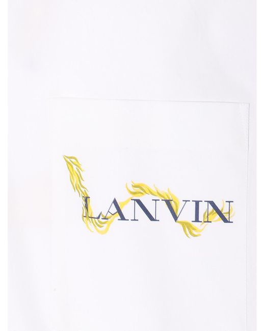 Camisa Lanvin de hombre de color White