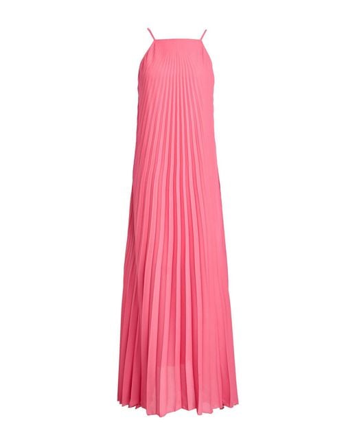 Rebel Queen Pink Maxi Dress Polyester