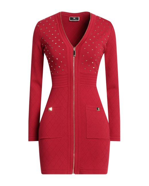 Elisabetta Franchi Red Mini-Kleid