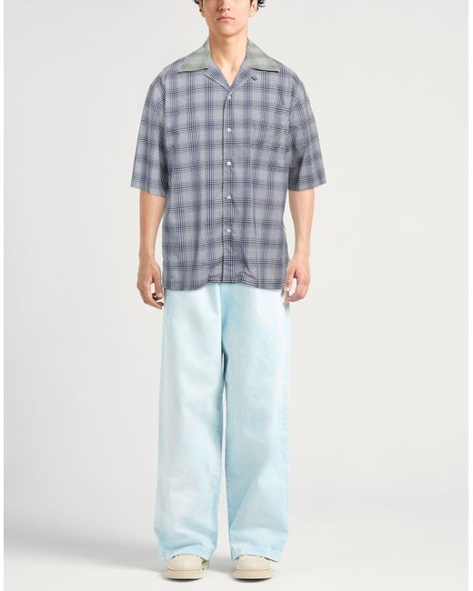 Marni Blue Shirt Cotton for men