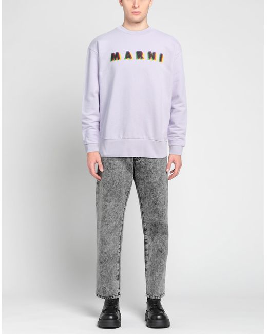 Marni Purple Sweatshirt for men