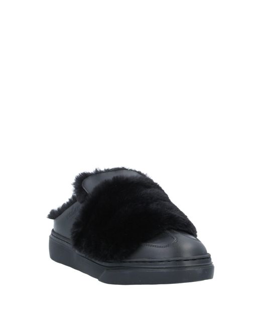 Hogan Black Mules & Clogs