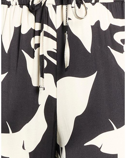 Fred Mello White Pants Viscose, Elastane